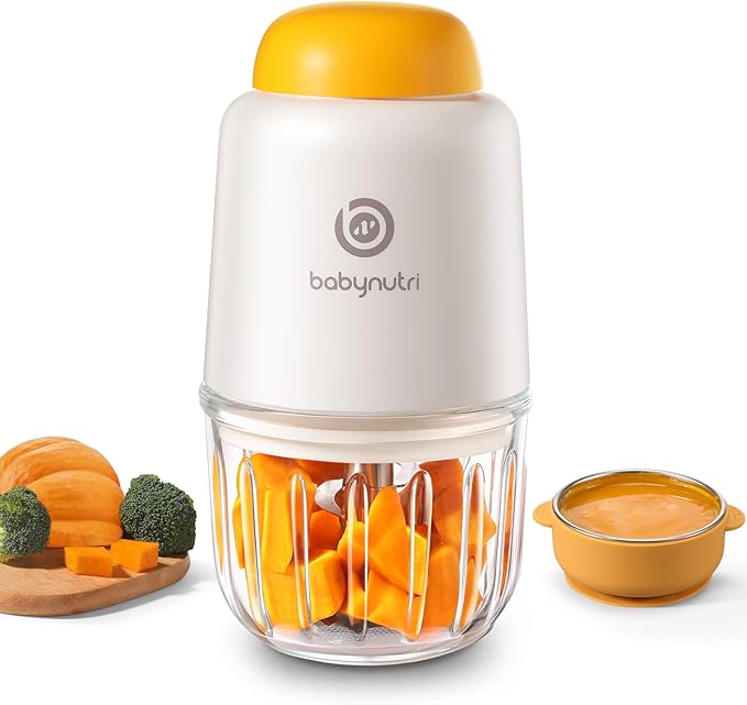 Read more about the article Baby Food Processor – Puree Blender with Glass Bowl, Stainless Steel Blades, BPA-Free, One-Touch