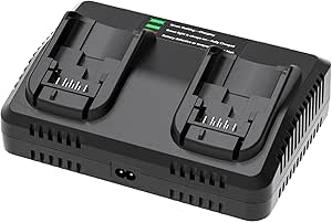 Read more about the article DCB182 Battery Charger Dual Port Charger Compatible with for Dewalt
