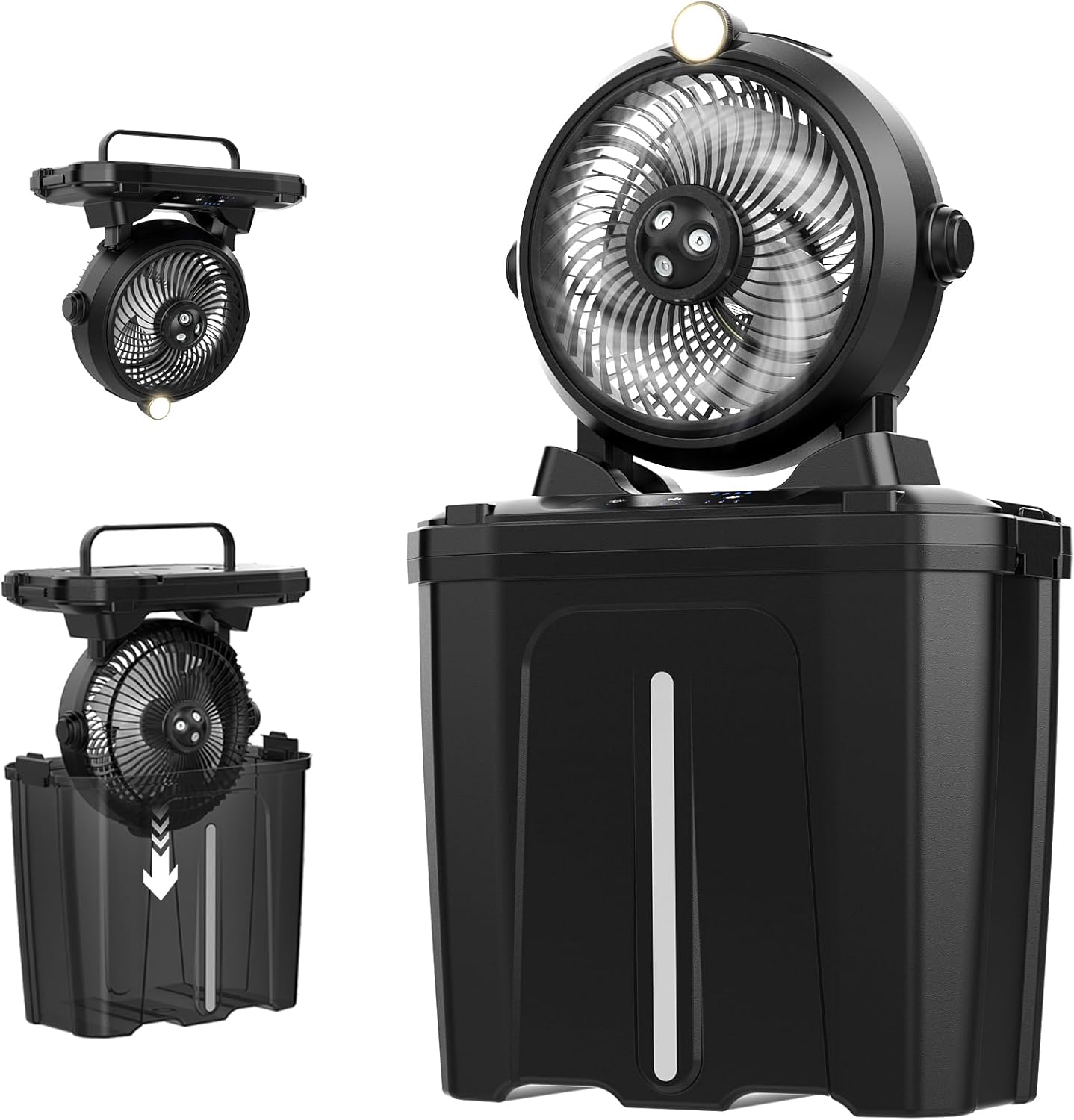 Read more about the article 11L Bucket Portable Misting Fan