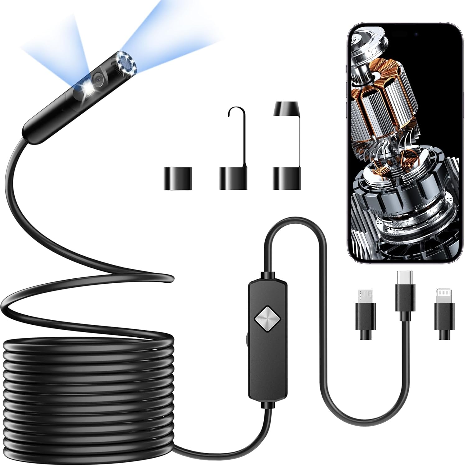 Read more about the article Dual-Lens Endoscope with Light