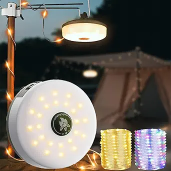 Read more about the article Camping String Lights – 32.81FT Rechargeable LED Camping