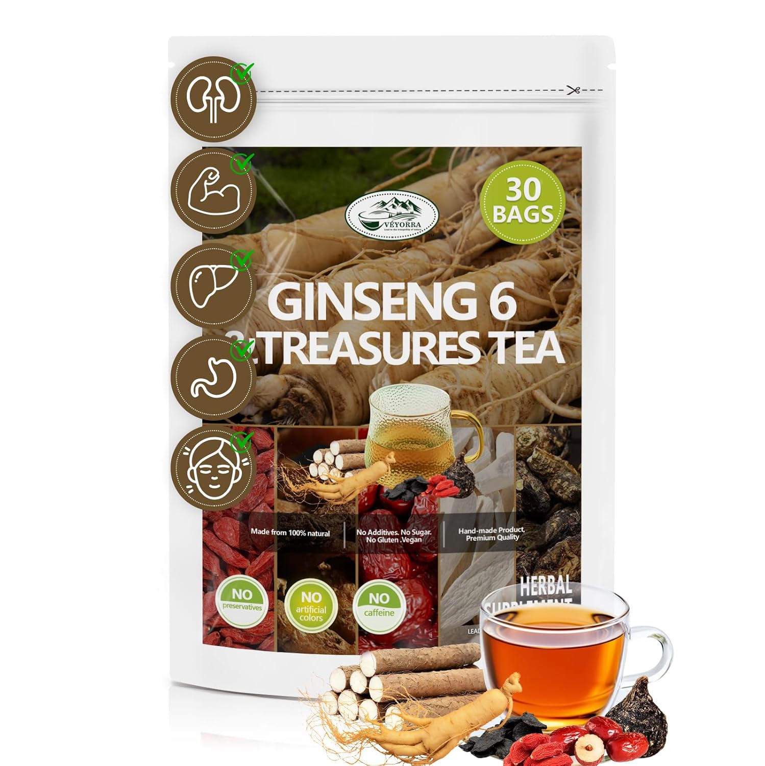 Read more about the article Ginseng Six Treasures Tea
