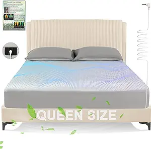 Read more about the article Grounding Sheets Queen Size, Earth Grounded Fitted Bed Sheet with 10% Pure Silver Fiber + 90%