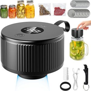 Automatic Mason Jar Vacuum Sealer Kit