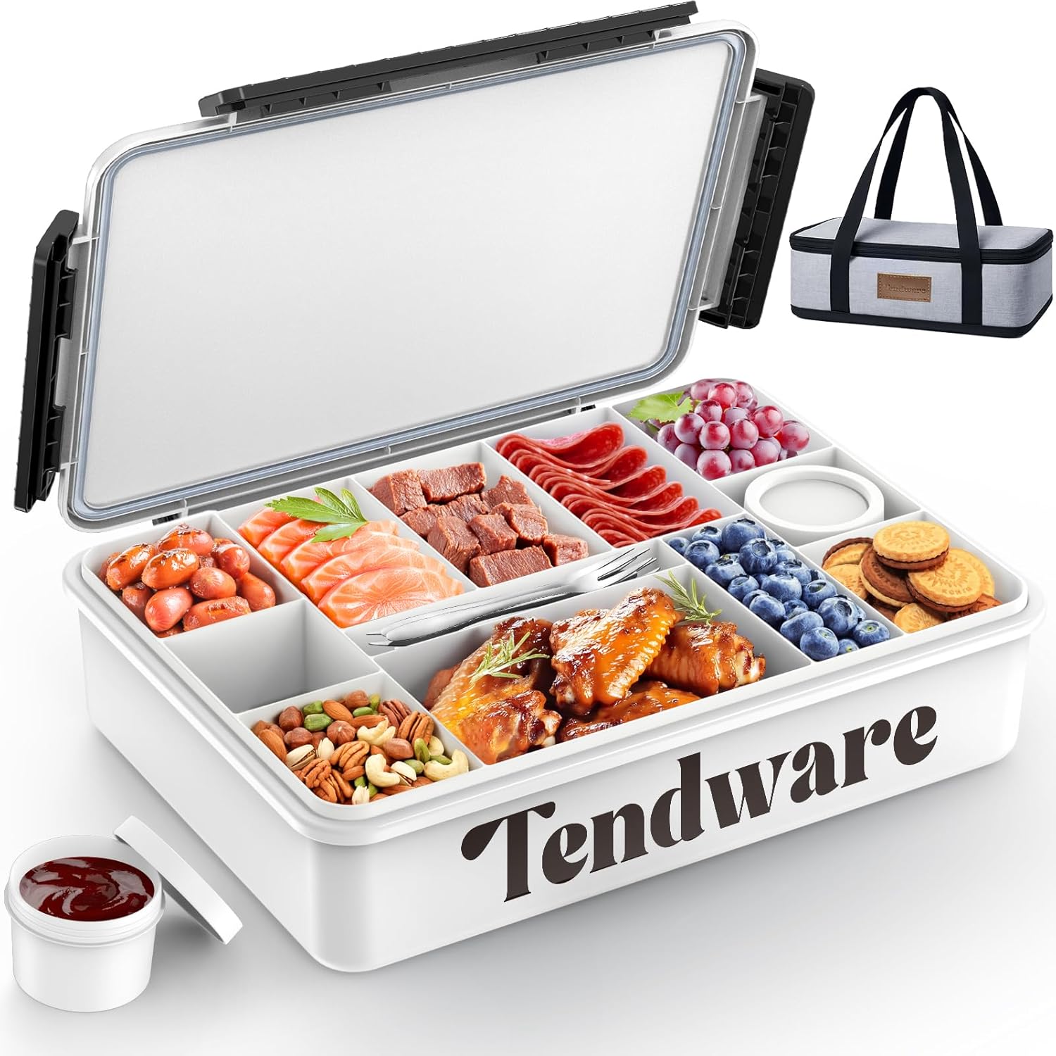Read more about the article Chilled Portable Snackle Box Container with Reusable