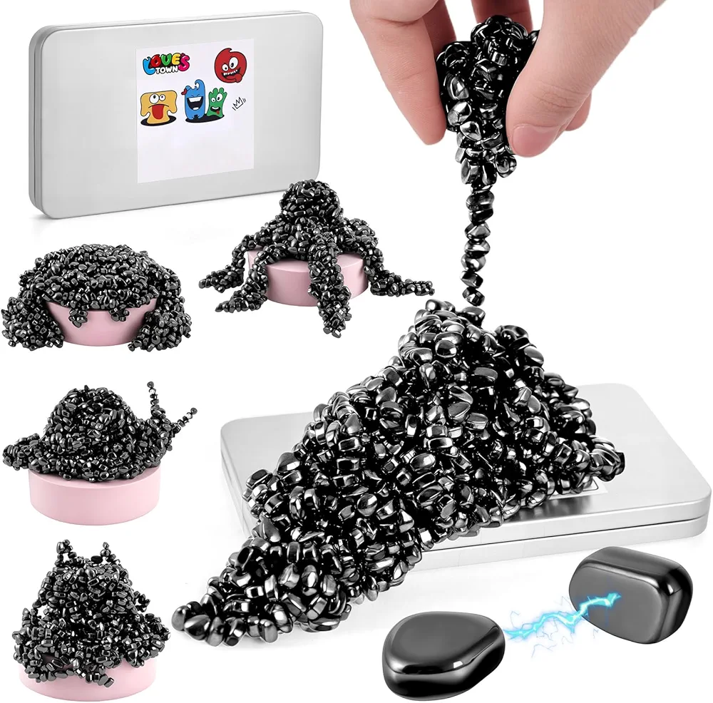 Read more about the article LovesTown 550PCS Fidget Toys Adult, Ferrite Putty Magnetic