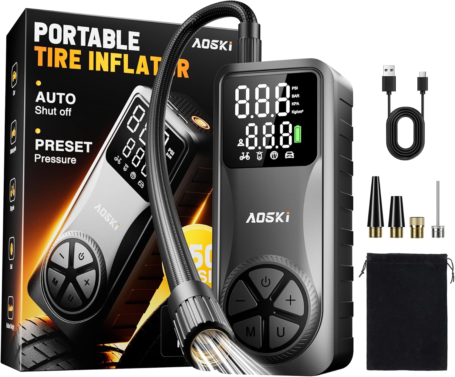 Read more about the article Tire Inflator Portable Air Compressor